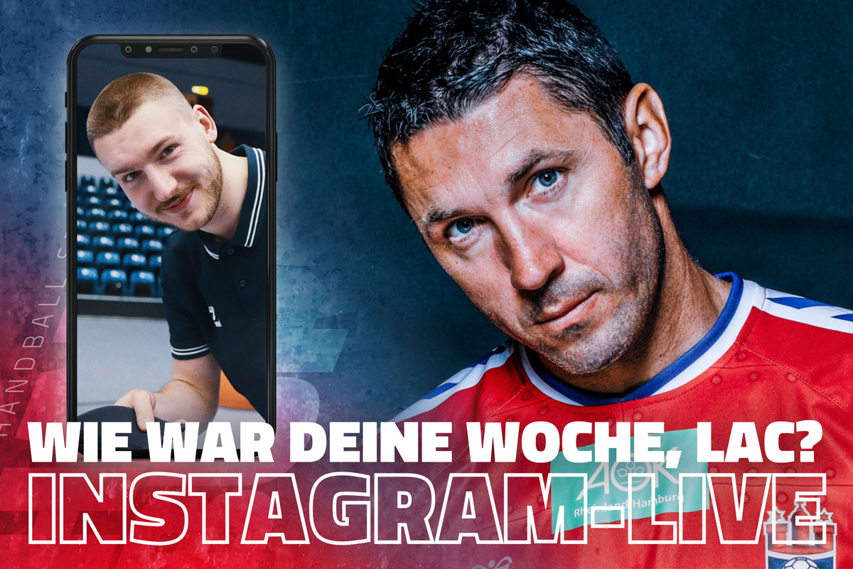 Instagram-Live „Wie war deine Woche, Lac“ zum Nachschauen im Re-Live Handball Sport Verein Hamburg