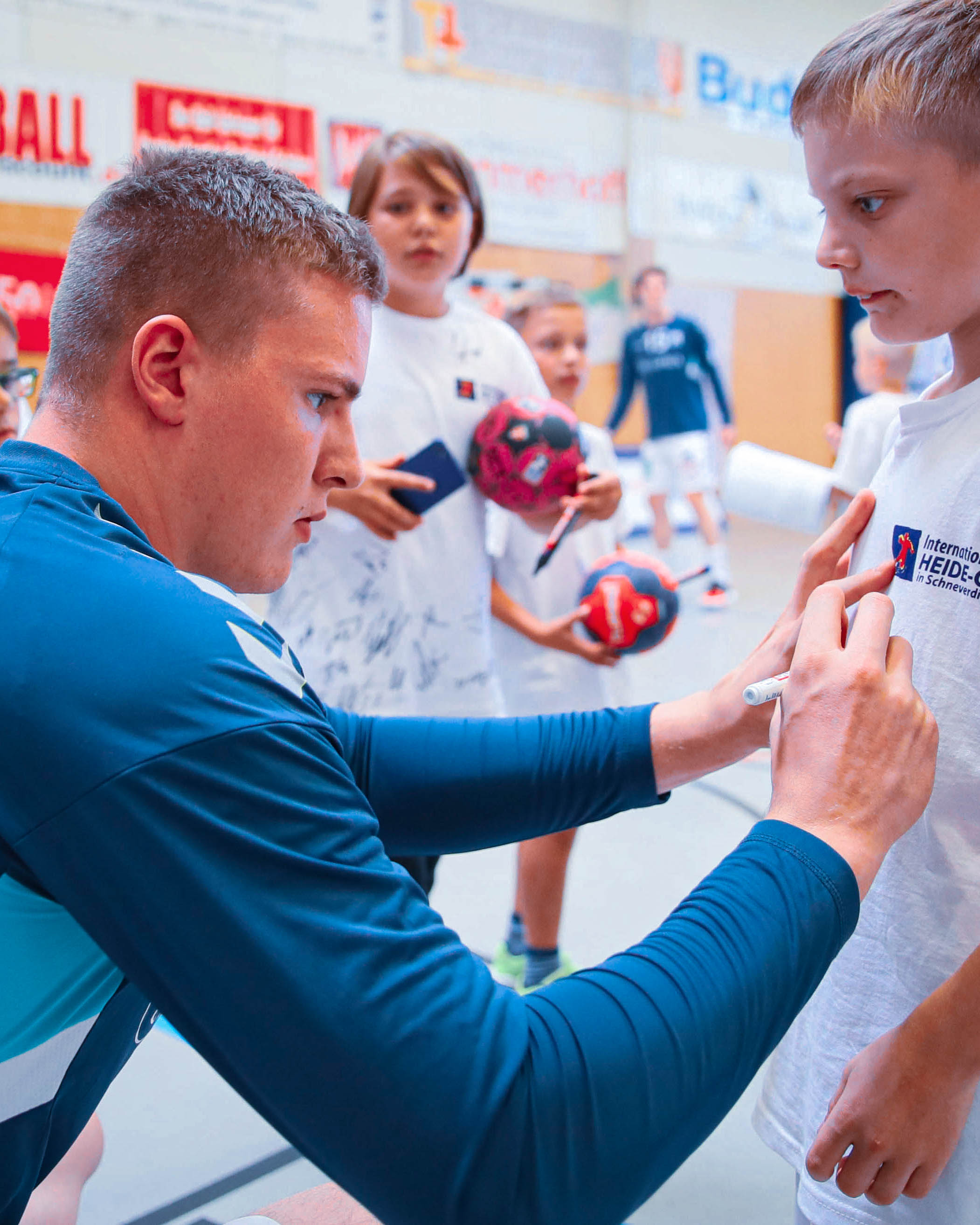 Handball Heide Cup 2018 HSV Hamburg Vs Leipzig Handball Sport 