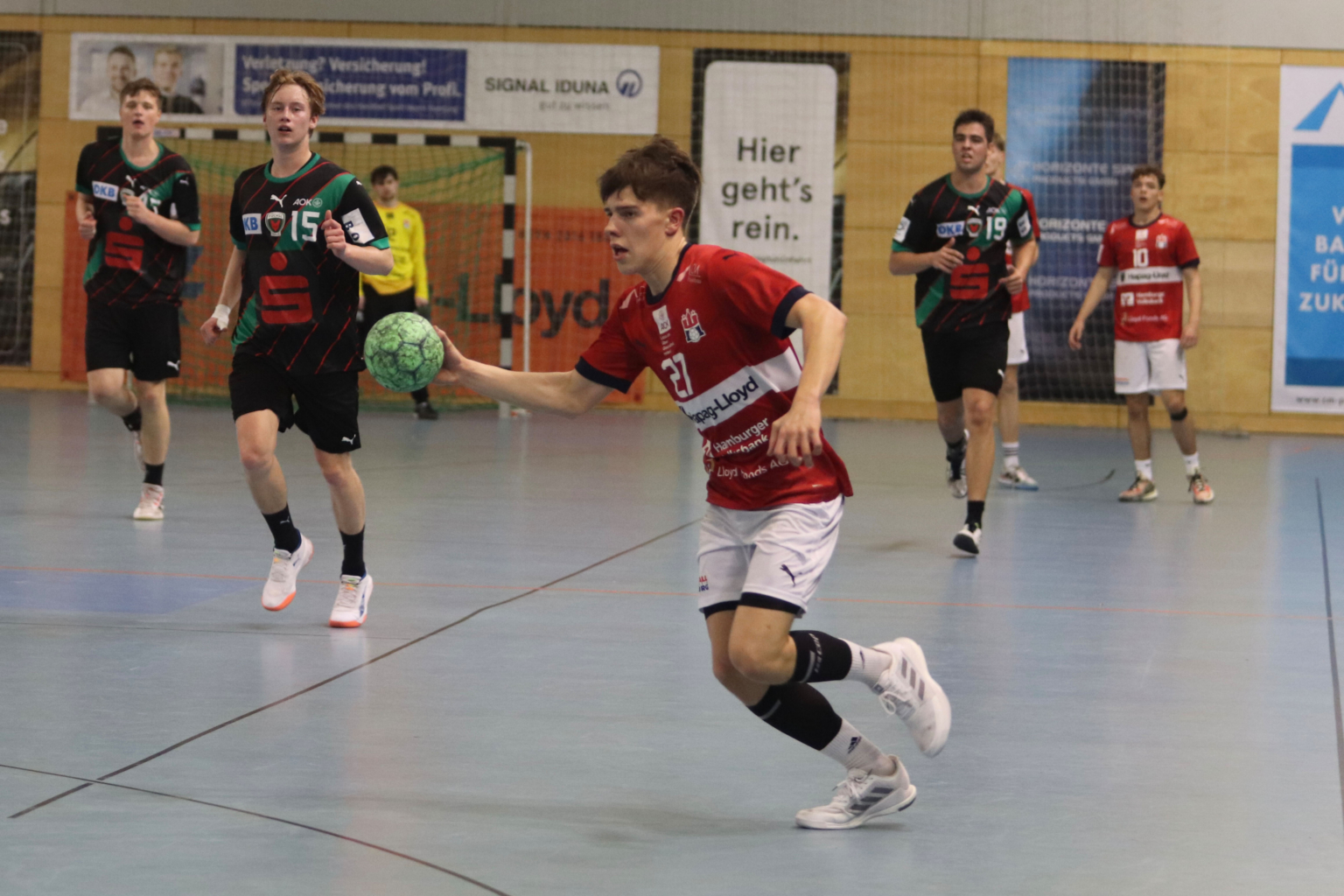 U19 Des Handball Sport Verein Hamburg Am Wochenende Beim VfL Potsdam ...