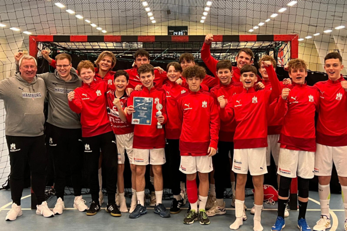 U15 gewinnt WIRO Cup des HC Empor Rostock Handball Sport Verein Hamburg