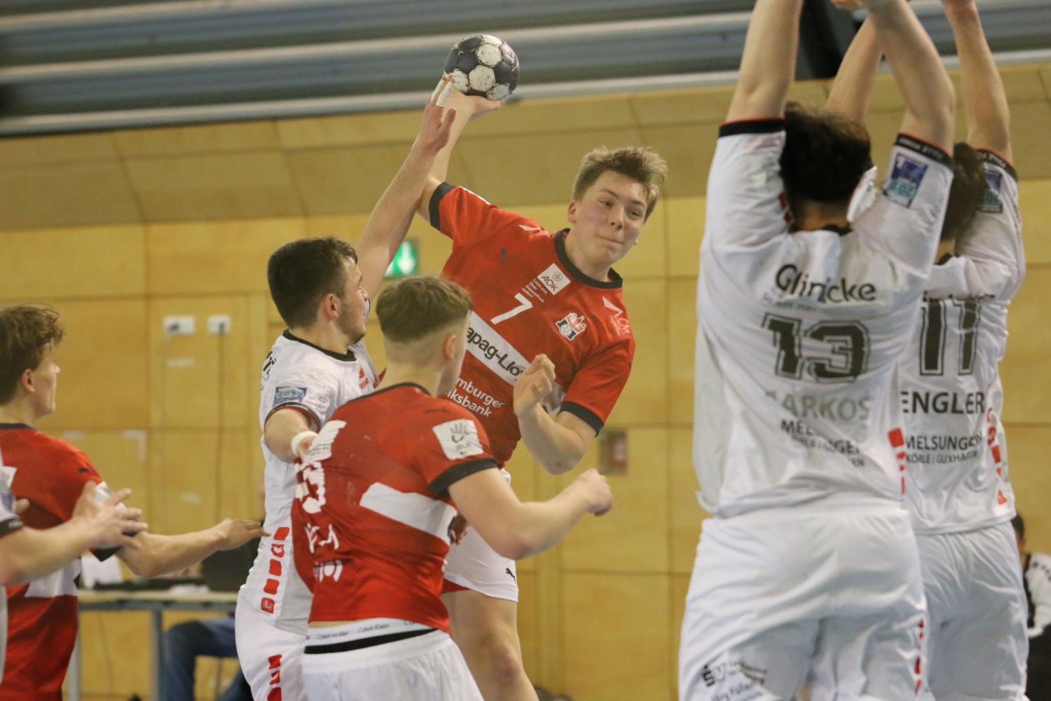 U19 Des Handball Sport Verein Hamburg Unterliegt Der MJSG Melsungen Mit ...